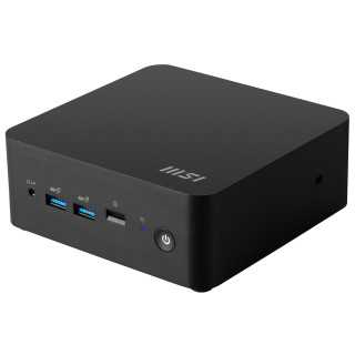 MSI Cubi NUC 1MG-023DE Intel Core 3 100U 8 GB DDR5-SDRAM 256 GB SSD Windows 11 Pro Mini PC Negro