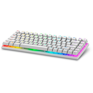 Alienware Pro Wireless Gaming Keyboard teclado Juego USB + RF Wireless + Bluetooth Blanco