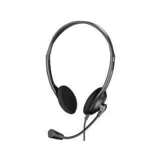 Sandberg 825-30 auricular y casco Auriculares Alámbrico Diadema Oficina/Centro de llamadas Negro