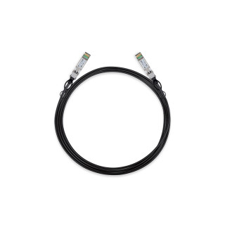 TP-LINK TL-SM5220-3M cable de fibra optica SFP+ DAC Negro