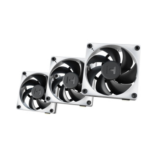 HYTE THICC FP12 Procesador Ventilador 12 cm Negro, Blanco 3 pieza(s)