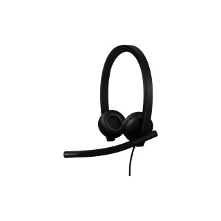 Logitech H570e Auriculares Alámbrico Diadema Oficina/Centro de llamadas USB Tipo C Negro