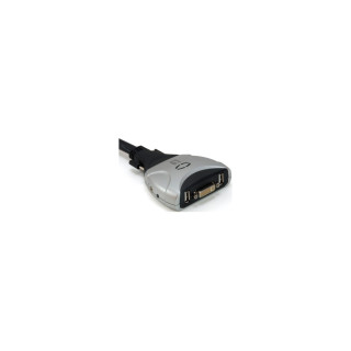 CABLE CONMUTADOR LEVEL ONE V/T/M DVII USB CON AUDIO CABLES INCLUIDOS KVM-0260