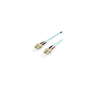 CABLE FIBRA OPTICA DUPLEX SC/SC 1MT EQUIP 255321