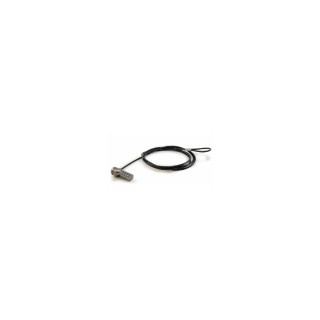 CABLE DE SEGURIDAD PORTATIL EQUIP LIFE POR COMBINACION 1.8M NEGRO 245400