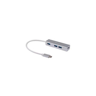 Equip HUB de interfaz USB 3.2 Gen 1 (3.1 Gen 1) Type-C 5000 Mbit/s Plata