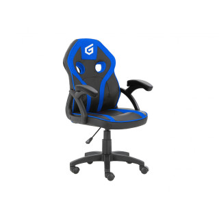 Conceptronic Silla para videojuegos de PC Asiento acolchado Negro, Azul