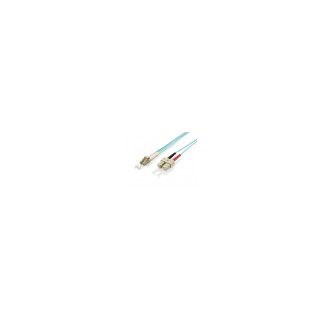 Equip 255319 cable de fibra optica 0,5 m LC SC OM3 Turquesa