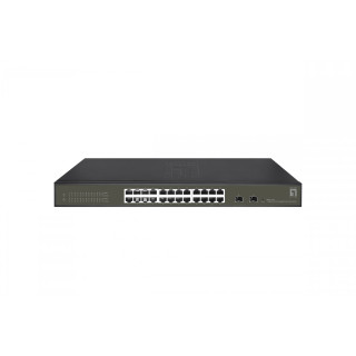 LevelOne GES-2126 switch Gestionado L2 Gigabit Ethernet (10/100/1000) Negro