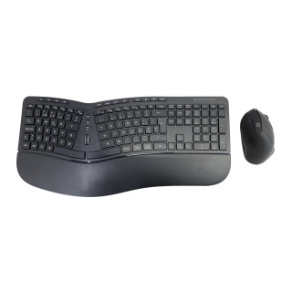 Conceptronic ORAZIO02PT teclado Ratón incluido Oficina RF inalámbrico QWERTY Portugués Negro