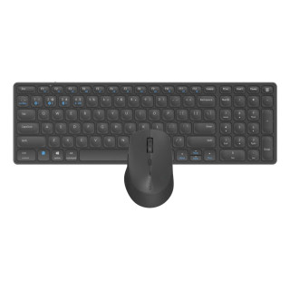 Rapoo 9700M teclado Ratón incluido Universal Bluetooth QWERTY Negro