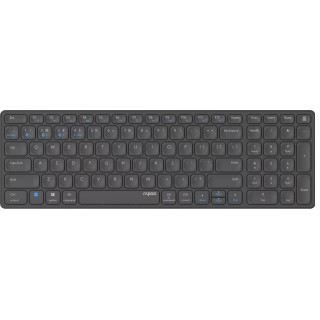 Rapoo 00215871 teclado Oficina RF Wireless + Bluetooth QWERTY Inglés Negro