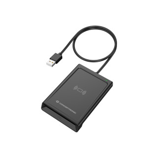 Conceptronic BIAN11B lector de tarjeta inteligente Interior USB USB 2.0 Negro