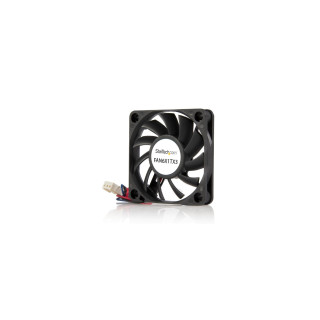 StarTech.com Ventilador Fan para Chasis Caja de Ordenador PC Torre - 60x10mm - Conector TX3 Negro