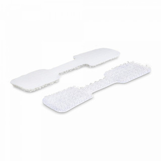 StarTech.com Paquete de 100 - Etiquetas Blancas de 9cm para Cables - de Gancho a Gancho - de Gestión de Cables - Para...