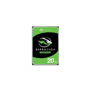 Seagate Barracuda 20TB disco duro interno 7200 RPM 512 MB 3.5" SATA