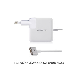 Eightt Cargador Especifico Compatible con APPLE 20V-4,25A 85W MAGSAFE2 Tip T