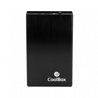 CoolBox SlimChase Caja de disco duro (HDD) 3.5" Negro