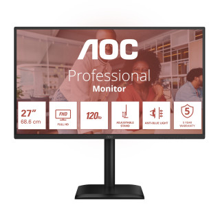 AOC 27E4CV pantalla para PC 68,6 cm (27") 1920 x 1080 Pixeles Full HD LED Negro