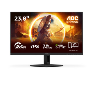 AOC G4 24G4ZRE pantalla para PC 60,5 cm (23.8") 1920 x 1080 Pixeles Full HD LED Negro, Rojo