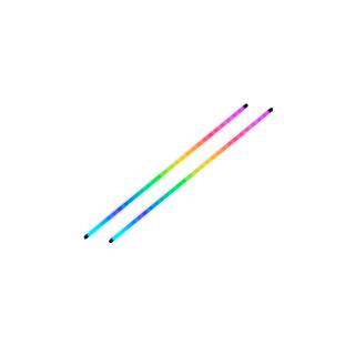 Mars Gaming MLT-TWO, 2x Tiras LED Neon ARGB 400mm, 5V 3 Pin Compatibles con Hubs y MB ARGB, Kit Tiras LED Flexibles...