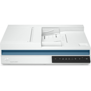 HP Scanjet Pro 2600 f1 Escáner de superficie plana y alimentador automático de documentos (ADF) 600 x 600 DPI A4 Blanco
