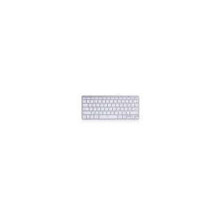 Ewent EW3119 teclado Hogar Bluetooth QWERTY Portugués Plata, Blanco