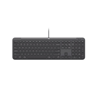 Logitech Signature Slim Wired K620 For Business teclado Universal USB QWERTZ Alemán Grafito