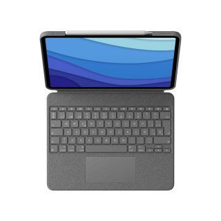Logitech Combo Touch Funda con teclado smart connector QWERTY español Gris