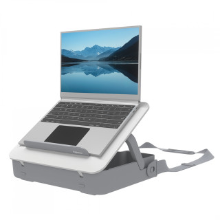 Fellowes BREYTA LAPTOP STAND CARRY CASE WHITE 35,6 cm (14") Funda protectora rígida Blanco