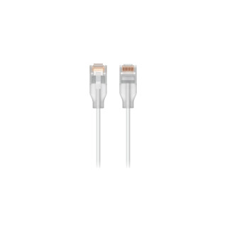 Ubiquiti UACC-Cable-Patch-EL-3M-W cable de red Translúcido, Blanco Cat6