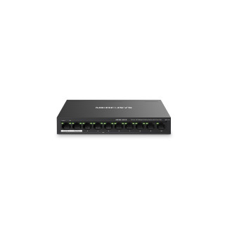 Mercusys MS110P switch Gestionado Fast Ethernet (10/100) Energía sobre Ethernet (PoE) Negro