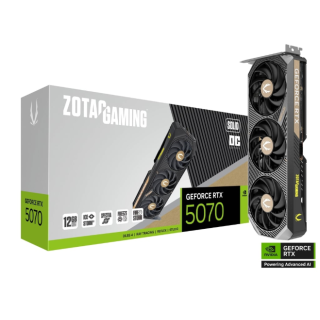 Tarjeta Gráfica ZOTAC GAMING GeForce RTX 5070 SOLID OC [PRODUCTO EN TIENDA]