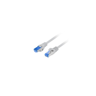 Lanberg PCF6A-10CC-0100-S cable de red Gris 1 m Cat6a S/FTP (S-STP)