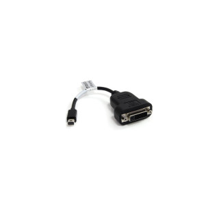 StarTech.com Adaptador Vídeo Mini DisplayPort a DVI Macho a Hembra - Conversor Mini DP - 1920x1200 - Activo - Negro
