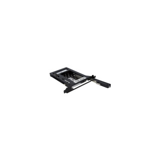 StarTech.com Bahía Extraíble para Disco Duro SATA de 2,5â€para Ranura de Expansión - Negro