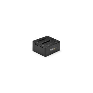 StarTech.com Docking Station USB 3.1 con UASP de 2 Bahías para Disco Duro o SSD SATA de 2.5 o 3.5 Pulgadas - Negro