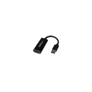 StarTech.com Adaptador Gráfico Conversor USB 3.0 a HDMI - Cable Convertidor Compacto de Vídeo - negro