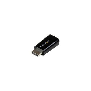 StarTech.com Adaptador Conversor de Vídeo HDMI a VGA - Convertidor Portátil - DB15 - 1920x1200 - Negro
