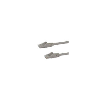 StarTech.com Cable de 1m Gris de Red Gigabit Cat6 Ethernet RJ45 sin Enganche - Snagless -N6PATC1MGR