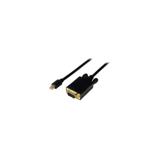 StarTech.com Cable de Vídeo Adaptador Conversor Activo Mini DisplayPort a VGA Macho a Macho - 1080p - 1.83m Negro
