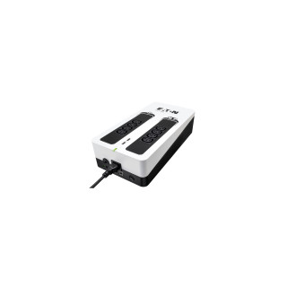 EATON sistema de alimentación ininterrumpida (UPS) En espera (Fuera de línea) 700 VA, 420 W, 8 salidas AC Negro, Blanco