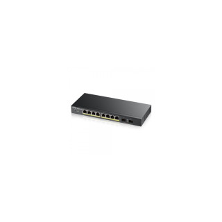 Zyxel GS1900-8HP v3 PoE Gestionado L2 Gigabit Ethernet (10/100/1000) Energía sobre Ethernet (PoE) Negro