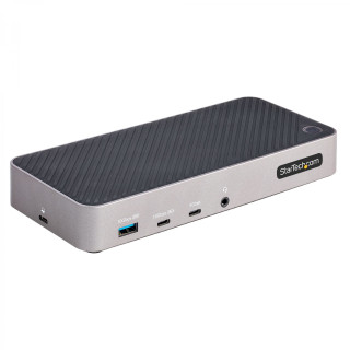 StarTech.com Docking Station USB-C para 3 Monitores - Dock USB C Triple HDMI/DP de 4K - 5x Hub USB - GbE - PD 100W -...