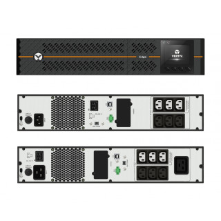 Vertiv Linea interactiva 3000 VA, 2700 W (2U) Negro