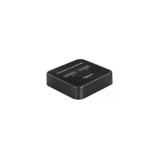 DeLOCK 64178 base de conexión para disco duro USB 3.2 Gen 2 (3.1 Gen 2) Type-C Negro