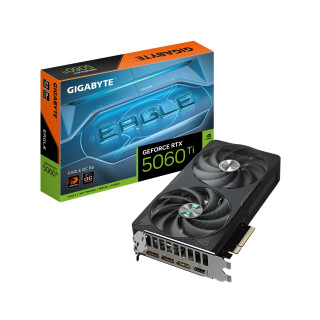 GIGABYTE GeForce RTX 5060 Ti EAGLE OC 8G Tarjeta Gráfica – 8 GB GDDR7, 128 bits, PCI-E 5.0, 2617 MHz Frecuencia del...