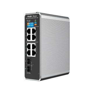 Ruijie Networks RG-NIS2100 Gestionado L2 Gigabit Ethernet (10/100/1000) Energía sobre Ethernet (PoE) Negro, Acero...
