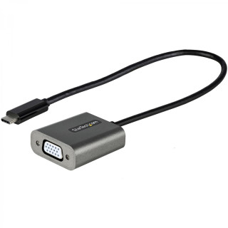 StarTech.com Adaptador USB C a VGA - Convertidor Tipo Llavero USB Tipo C a VGA 1080p - Convertidor USBC a Pantalla VGA