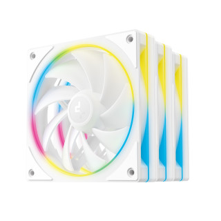 DeepCool FL12 SE WH 3-in-1 Carcasa del ordenador Ventilador 12 cm Blanco 3 pieza(s)
